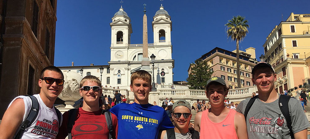 Explorica Students on Aegean Cruise